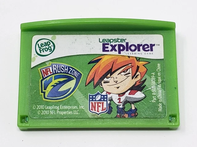 Leapster Explorer NFL RUSH ZONE★新品未開封 LeapFrog NFLRush Zone Learning Game Math Skills for Ages 6-9