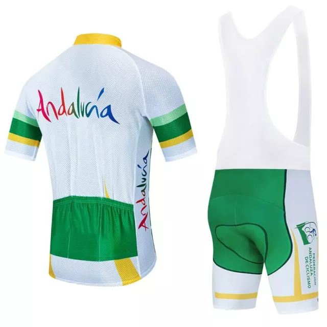 Equipación Ciclismo Andalucía Maillot + Culotte maillot cycling jersey bib 2