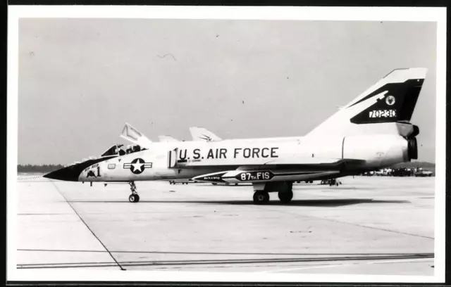 Photographie Avion Convair F-106 Delta Dart Le US Air Force, Staffelführer Bi