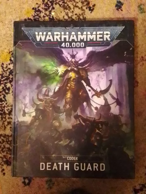 Codex: Death Guard - Warhammer 40k Hardback Games Workshop