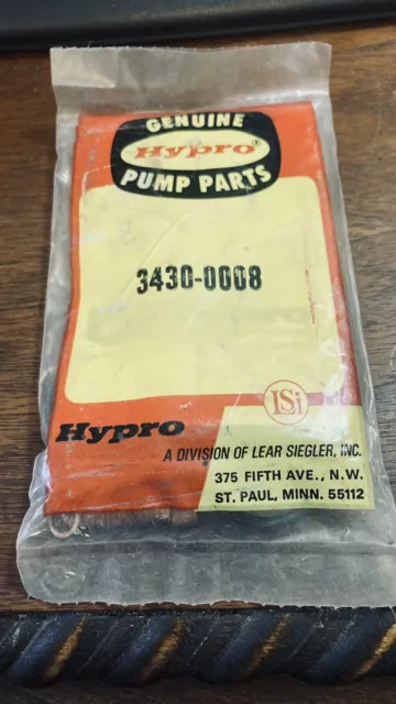 One each NOS HYPRO Genuine OEM Repair Kit 3430-0008 Hypro Pumps 5200/5300