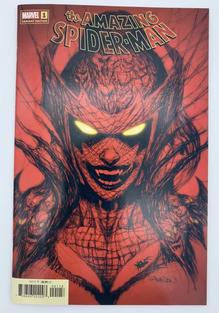Amazing Spider-Man #1, Marvel, Queen Goblin Gleason Webhead Variant, 2022, NM