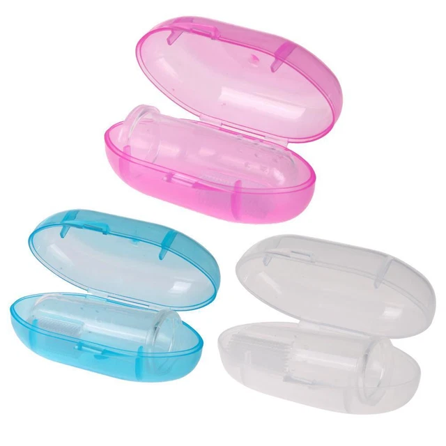 Pet Dog Cat Silicone Finger Toothbrush Oral Dental Cleaning Teeth Care(02)