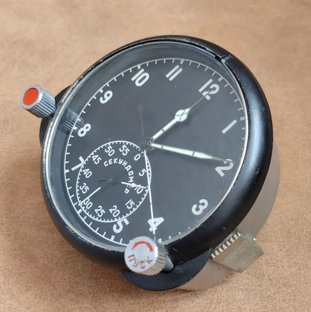 MILITARY 70S AIR Force cockpit watch 60 ChP SU / MiG-29 aircraft USSR £ ...