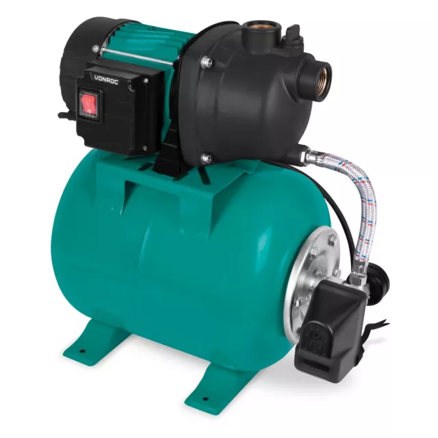 Pompa idrovora / pompa irrigazione automatica da giardino - 800W - 3300L. Con...