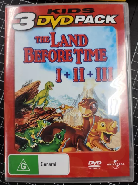 the Land Before Time / Great Valley Adventure /Time of the Great Giving DVD