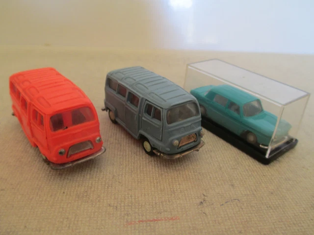 Micro-miniature NOREV 1/43 – Renault Estafette Jaune Pâle (modèle D'occasion, échelle 1:86)