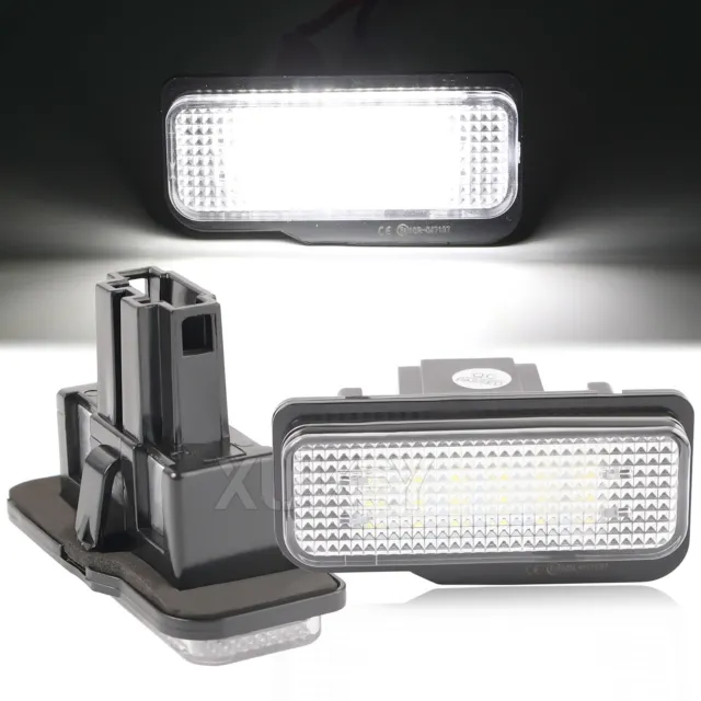 2x Für Mercedes-Benz E-Klasse CLK W211 S211 2002-2008 LED Kennzeichenbeleuchtung