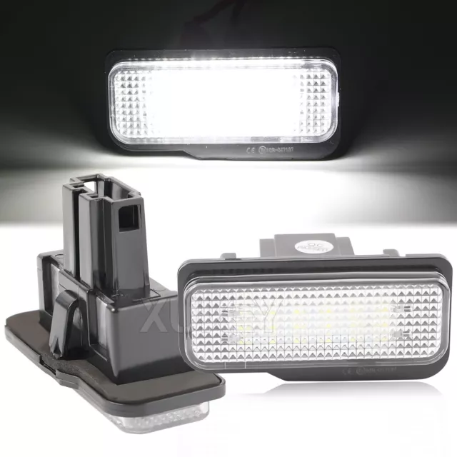 X2 Für Mercedes-Benz E-Klasse CLK W211 S211 2002-2008 LED Kennzeichenbeleuchtung