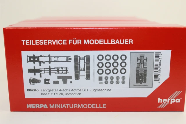HERPA - SCANIA telaio 3 assi - 2 pezzi da assemblare - 1/87