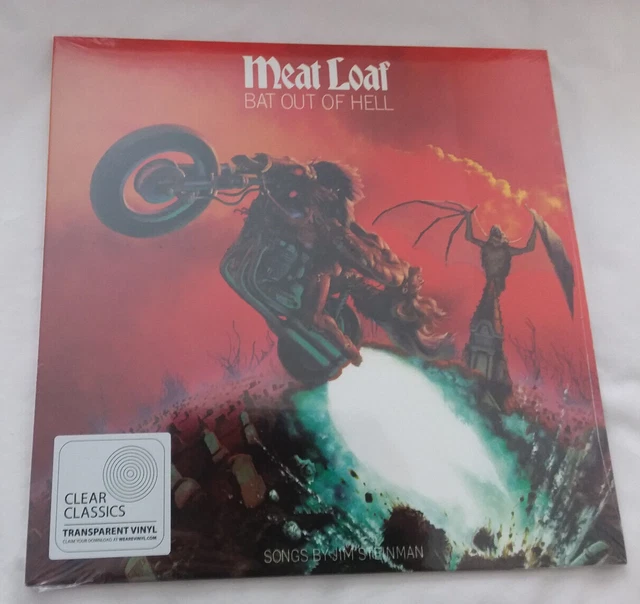 MEAT LOAF Bat Out Of Hell Transparent vinyl LP MINT sealed £24.99