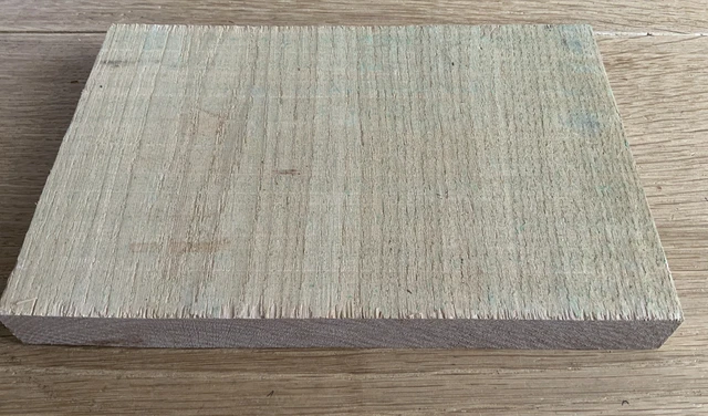 Legno duro rovere massello tagliato 26,5 x 18 x 2,9 cm - legno fai da te artigianato 859