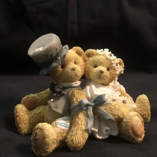 Wedding Bears  Cherished Teddies Robbie & Rachael 1994 Love Bears All Things