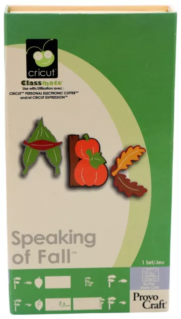 Cricut Shapes Cartridge "Speaking of Fall" - Complete - Linked Status Unknown