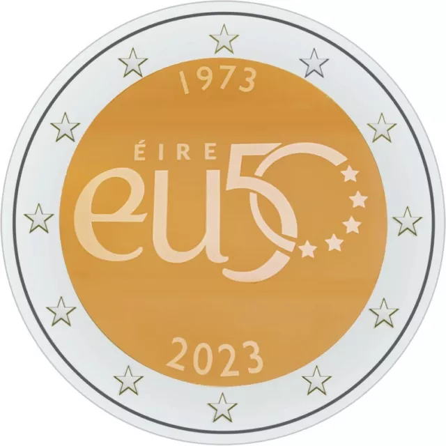 #RM# 2 EURO COMMEMORATIVE IRELAND 2023 - UE Membership