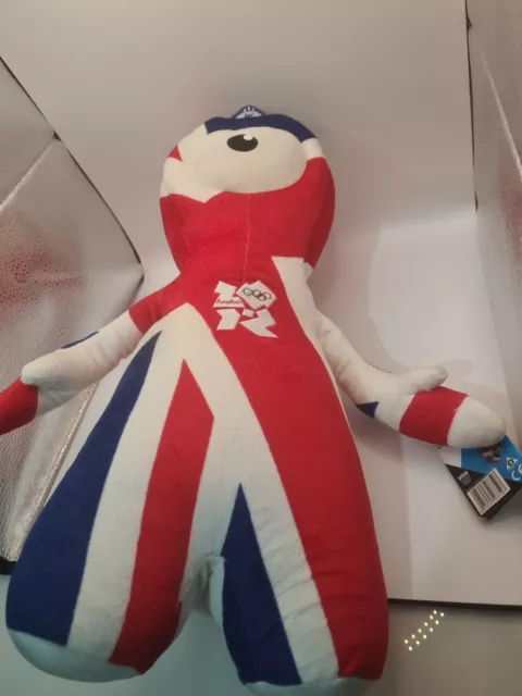 London Olympic 2012 Plush Union Jack With Tags