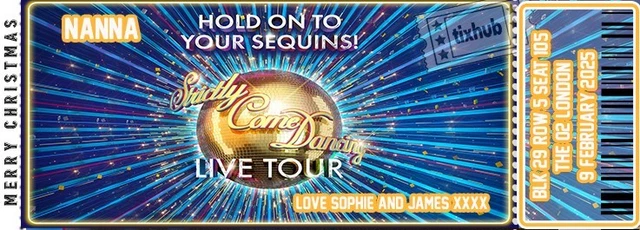 STRICTLY COME DANCING Mock Ticket 2026 Tour | Surprise Gift Reveal ...