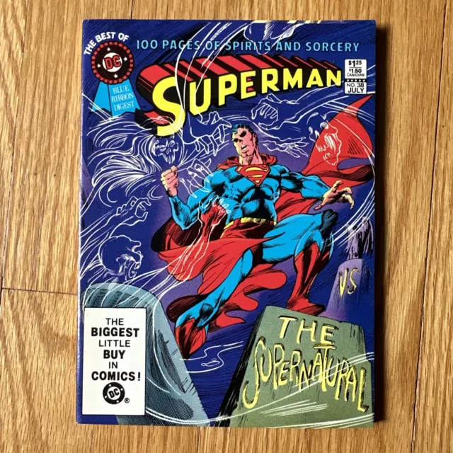 1983 SUPERMAN Best of DC Blue Ribbon Digest #38 HIGH GRADE