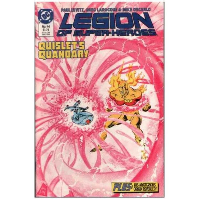 Legion of Super-Heroes (1984 series) #44 in Very Fine + condition. DC comics [x,