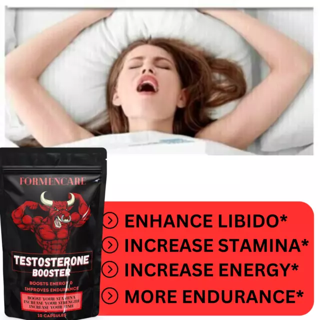Men Rock Hard Timing Strength 10 Pills For Bed Bull Powers 10 Caps