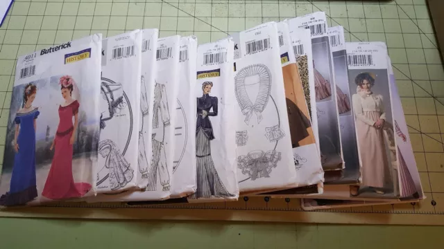 Butterick Costumes Making History SCA Stage You Choose Womens Sizes UNCUT