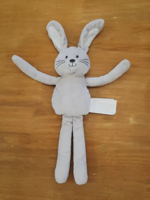 Doudou Peluche Lapin Marron Beige Blanc Kimbaloo La Halle