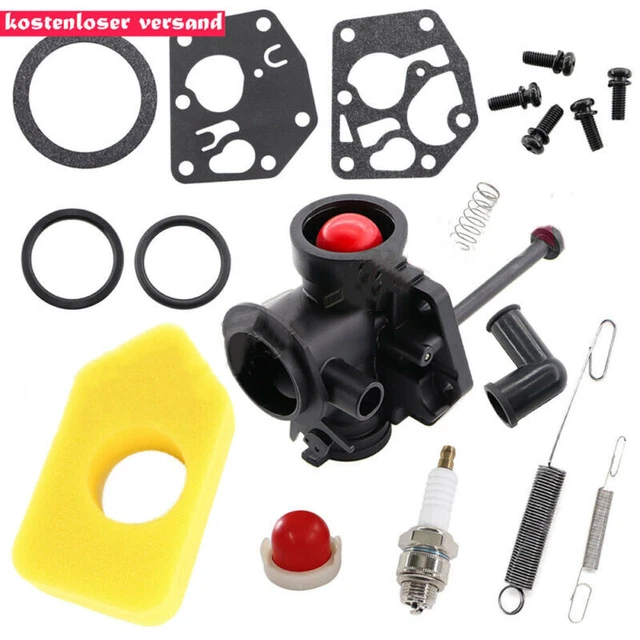 Üzemanyag-Gáztartály Fűnyíró Karburátor Carb A Briggs & Stratton 499809 498809a 494406
