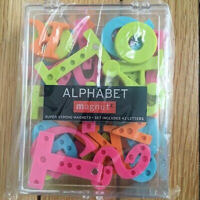 Alphabet Magnutz Strong Magnets Giggle Kids Fridge Letters Capital Small Box Set