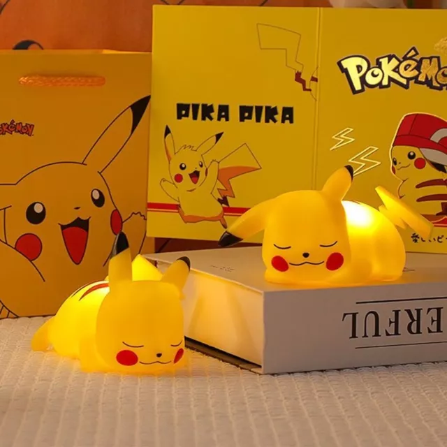 ★ Pokemon Schlafender Pikachu Nachtlicht | Geschenk Figur NEU ★