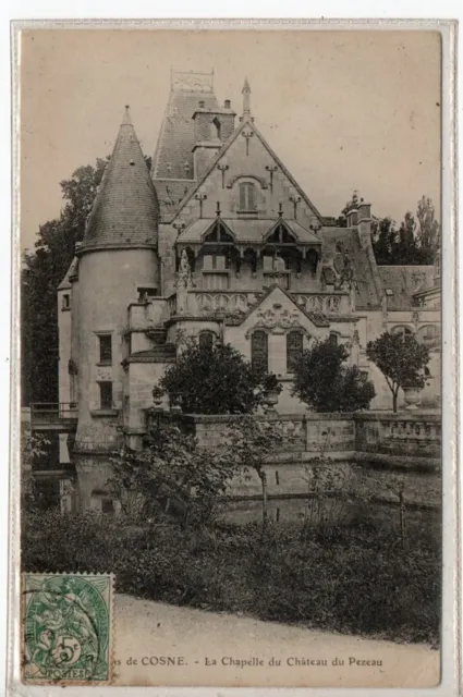 CPA Environs de COSNE La Chapelle du Château du Pezeau (58)