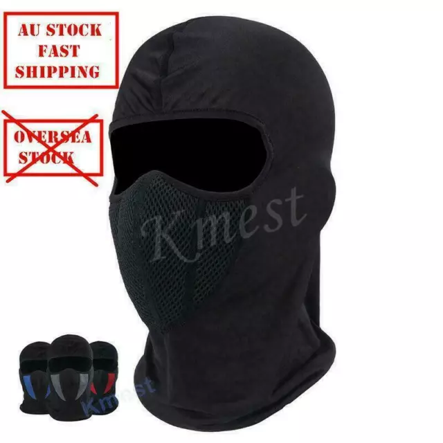 Ski Motorcycle Cycling Balaclava Full Face Mask Winter Scarf Windproof Outdoor