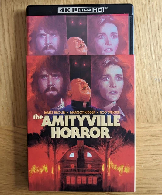 THE AMITYVILLE HORROR 4k Ultra HD Blu Ray Limited Ed Slipcase Vinegar