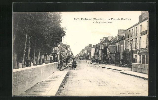 La Madeleine De Nonancourt Perspective De La Grande Rue (cpa