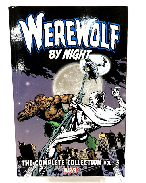 DAMAGED Werewolf by Night: The Complete Collection vol. 3 TPB Marvel Comics