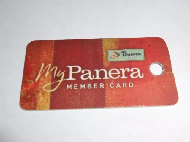 Panera * Used Collectible Rewards Key Tag NO VALUE *