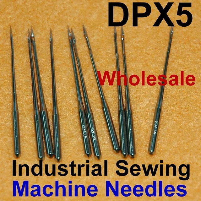 Lote de 200 agujas para máquina de coser industrial Dpx5 134r 135x5 135x7 Sy1901 Forsinger