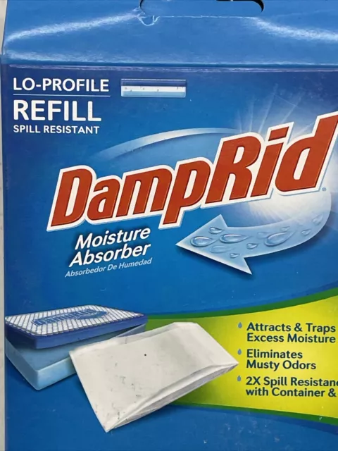 DampRid FG46 Lo-Profile Refill Moisture Absorber Fresh Scent 1 Refill