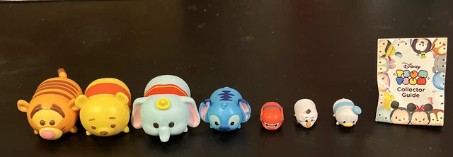 Disney Tsum Tsum Plastic Figure Lot: 7 Figures used