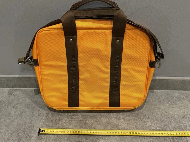 Sacoche Ordinateur Veuve Clicquot - Coton Beurre - Fourre-tout Style Décontracté - Neuf Sans étiquette