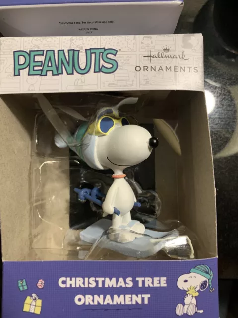 Peanuts Snoopy Charlie Brown Christmas Ornaments