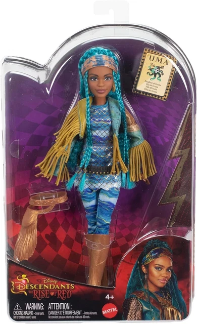 MATTEL DISNEY DESCENDANTS 4: The Rise of Red Fashion Doll & Accessory ...