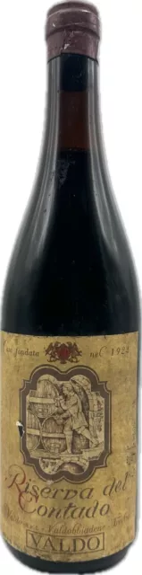 Vintage Rojo Vino Reserva Del Campo 1960's Valdo 72cl 13%