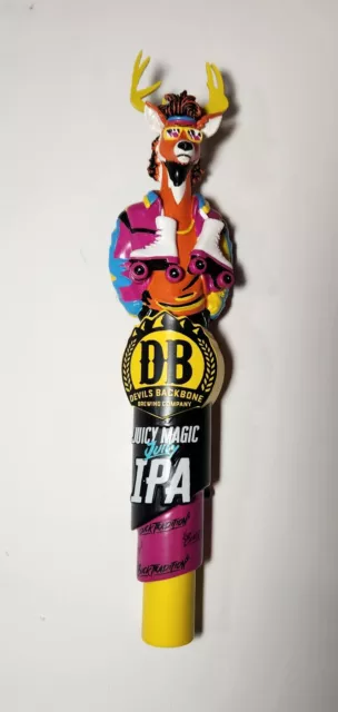 Devils Backbone Brewing Company      Juicy Magic     Beer Tap Handle   NIB