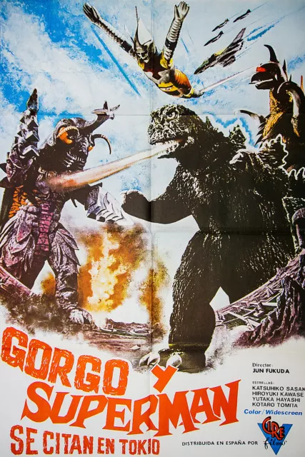 GORGO Y SUPERMAN  --  Poster Cartel de Cine