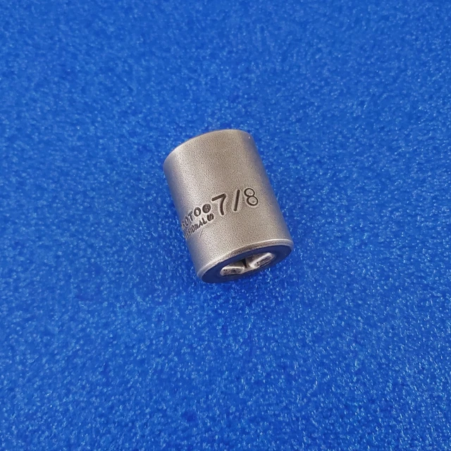 PROTO USA 7/8" IMPACT SOCKET 7428H 1/2" DR 6pt HAND TOOL FREE SHIPPING LOT