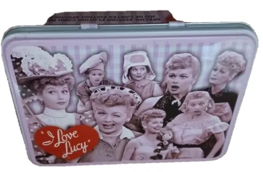 I LOVE LUCY Playing Cards Special Edition 2013 Set in Tin - 2 Decks! - SEALED