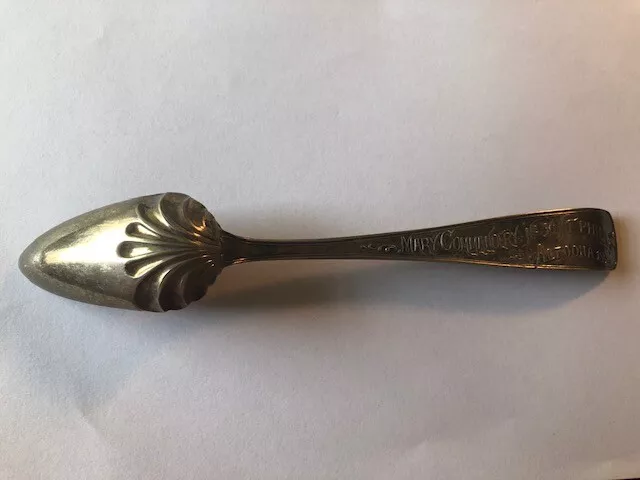 Mary Commandery No. 36 K.T., Phila. 1899 Masonic Knights Templar Spoon Glass