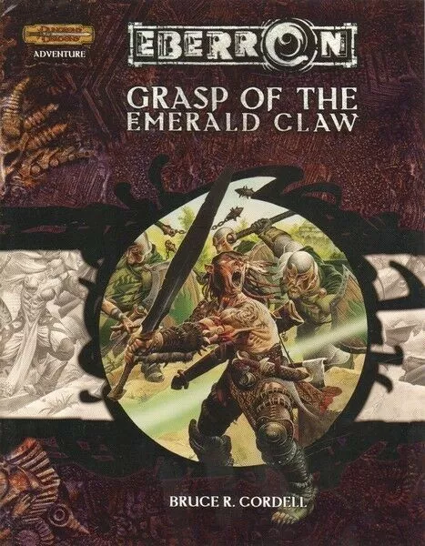 EBERRON GRASP OF THE EMERALD CLAW - Dungeons & Dragons ed. Wizards D20