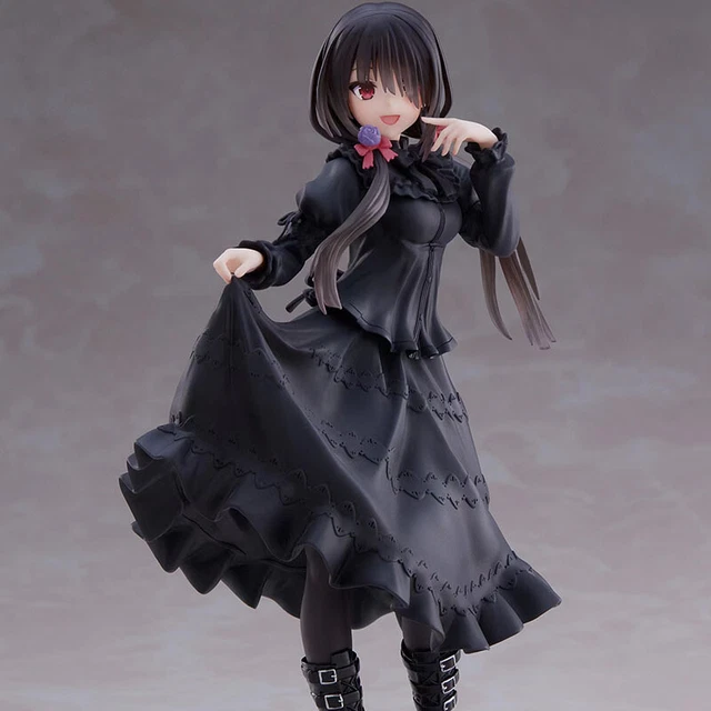Anime Date A Live Tokisaki Kurumi Statua 25 Cm – Bunny Girl In PVC Seduta – Figura Da Collezione Per Fans - 3