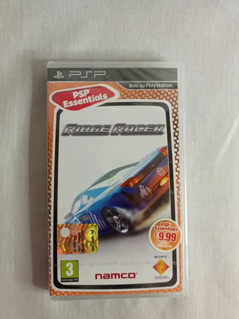 PSP Essentials RIDGE RACER - SONY PSP - PAL ITA - NUOVO SIGILLATO NEW SEALED BOX